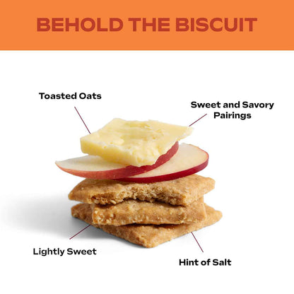 Effie's Homemade Biscuits - Oatcakes - Heirloom Recipe Cracker for High-End Charcuterie Pairings