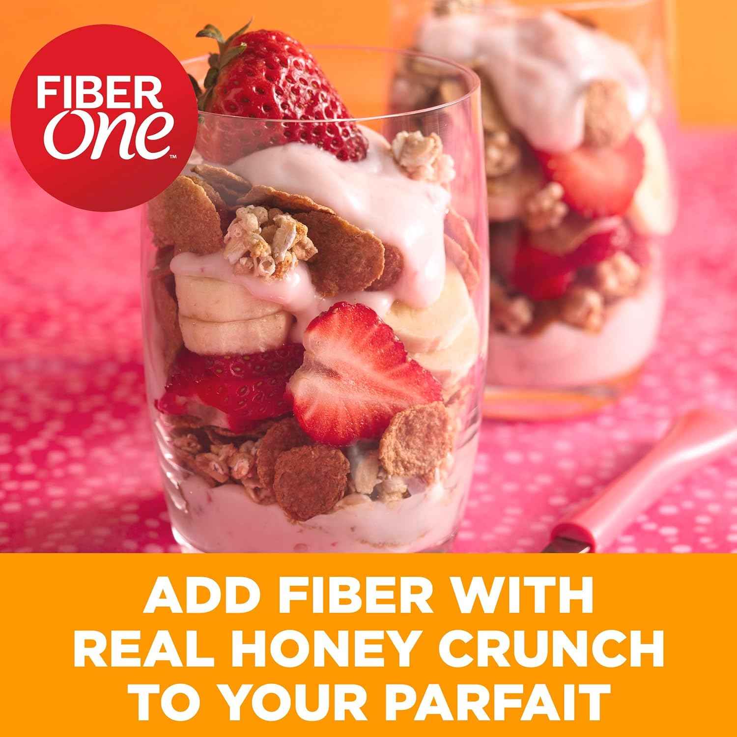 Fiber One Honey Clusters Cereal – Lunchbox and After-School Snack, Whole Grain Cereal Kids Actually Eat