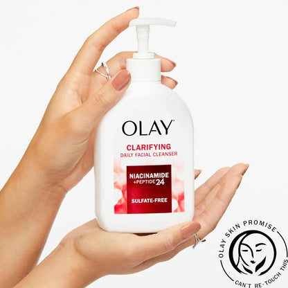 lightweight gel texture with lathering action for oily and combination skin