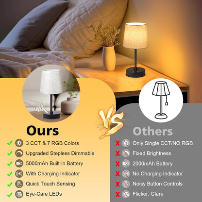 linen fabric shade providing soft, non-blinding light transmission