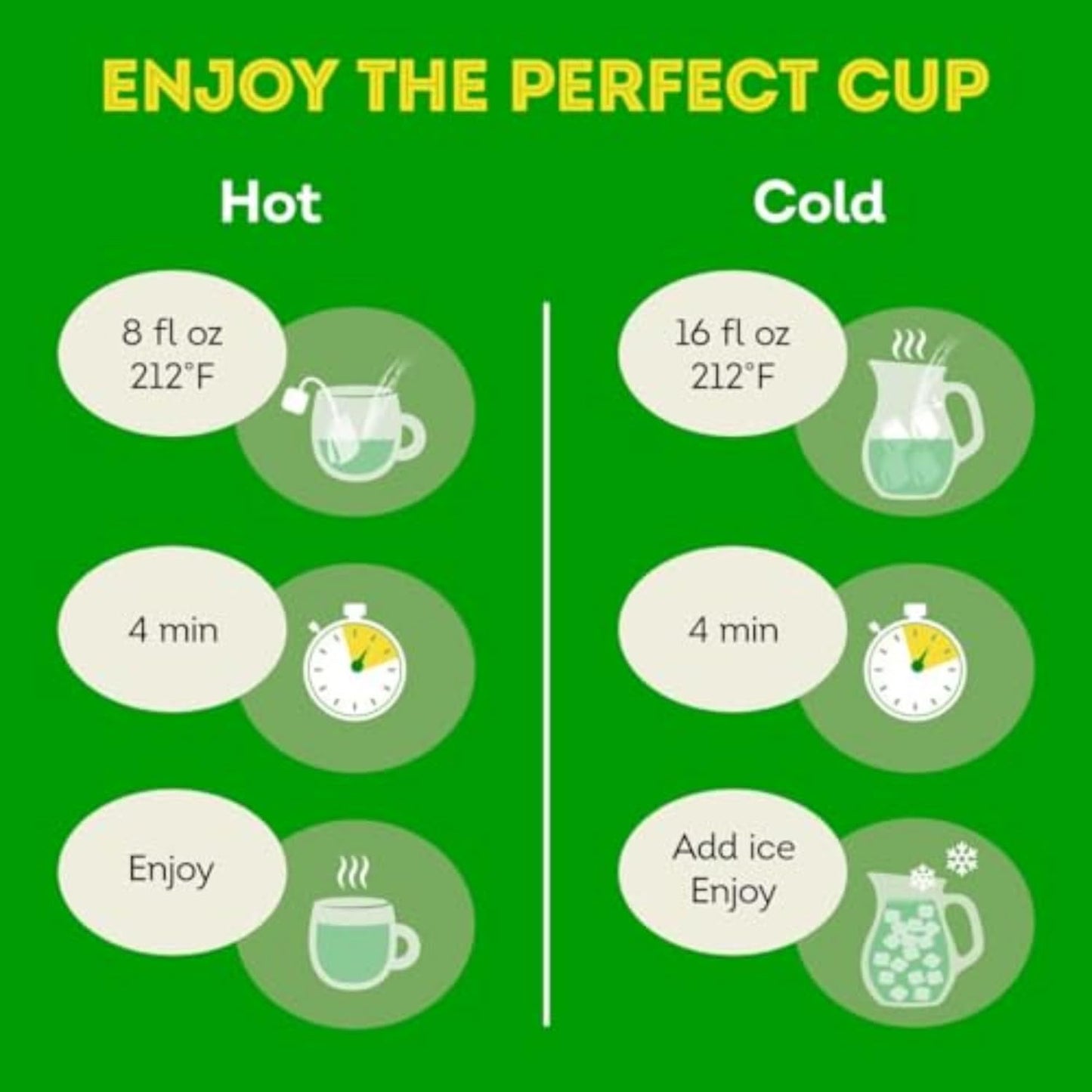 Lipton Decaf Green Tea Bags for Evening Wind-Down Rituals, Caffeine-Free Bedtime Brew with Flavonoids
