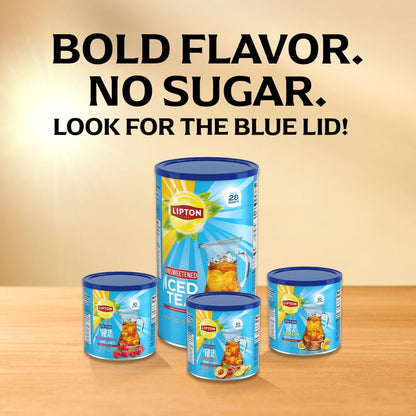 Lipton Zero Sugar Peach Iced Tea Mix – Low-Calorie Hydration for Mindful Home Wellness Routines