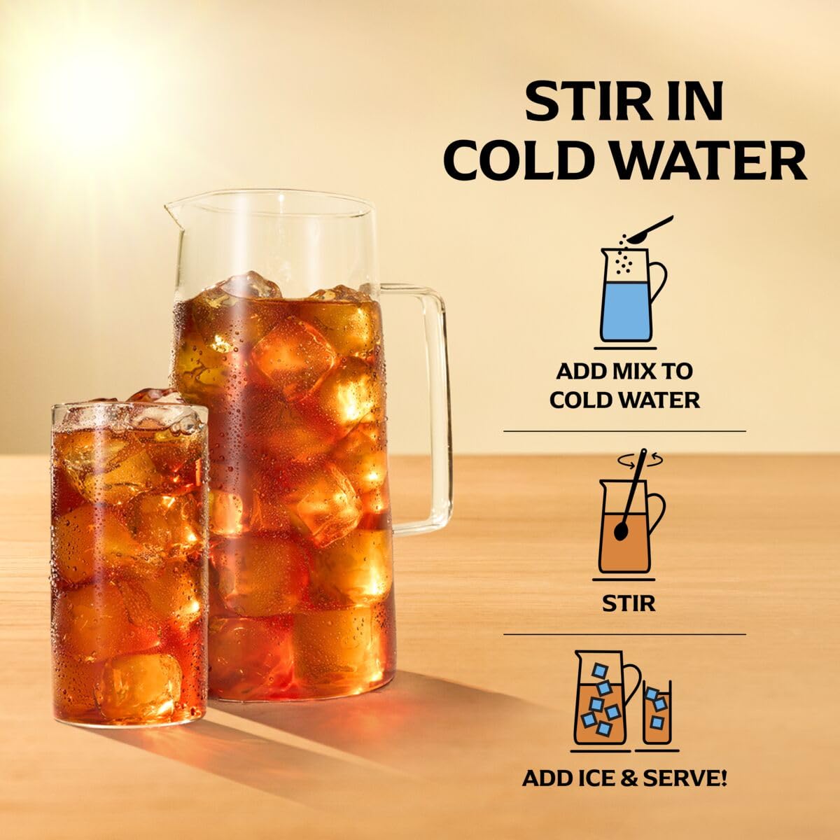Lipton Zero Sugar Peach Iced Tea Mix – Low-Calorie Hydration for Mindful Home Wellness Routines