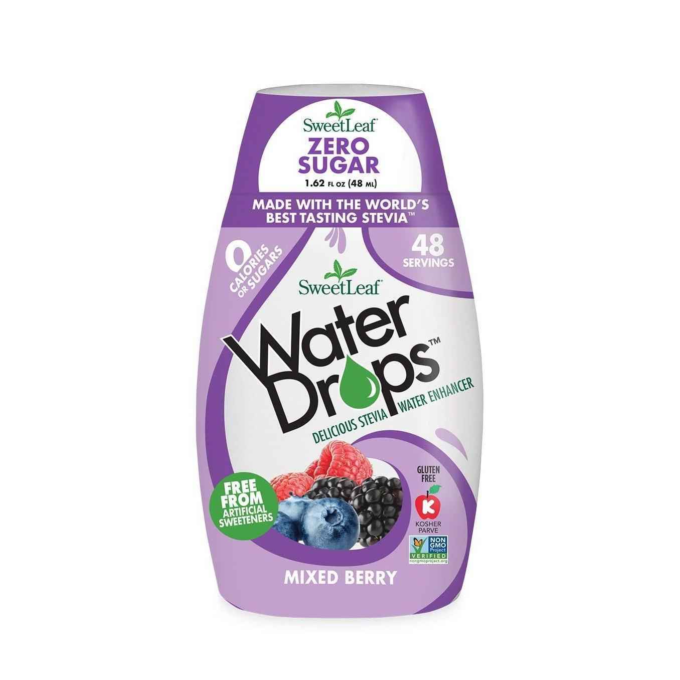 SweetLeaf Water Drops - Leak-Proof Squeeze Bottle for Hiking, Picnics, and Open-Air Hydration