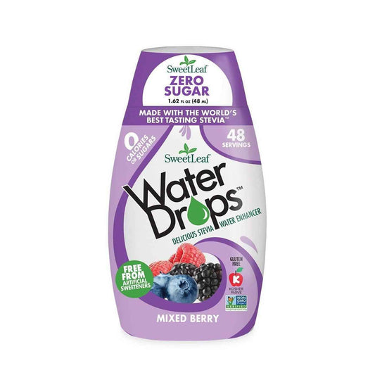 SweetLeaf Water Drops - Leak-Proof Squeeze Bottle for Hiking, Picnics, and Open-Air Hydration