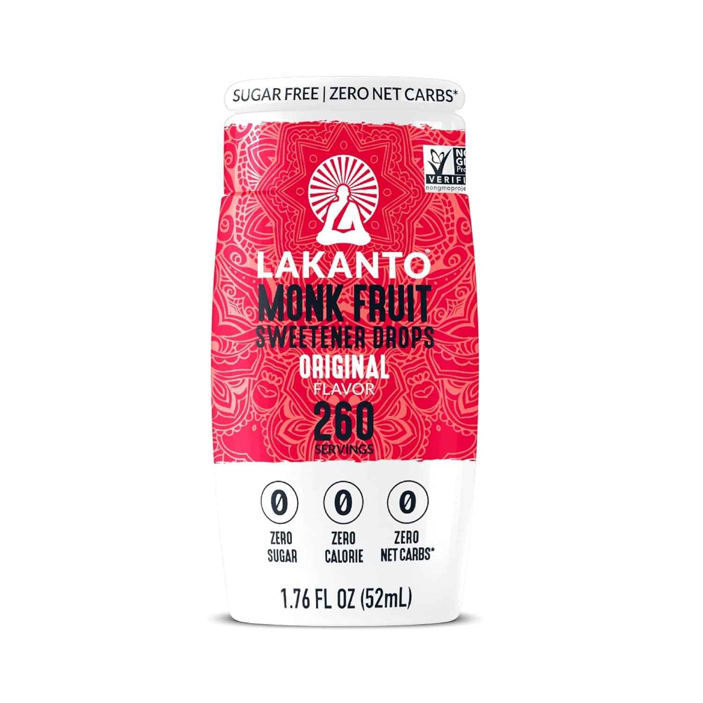 Lakanto Liquid Monk Fruit Drops – Zero Calorie Sweetener for Mindful Morning Coffee Rituals, Erythritol Free