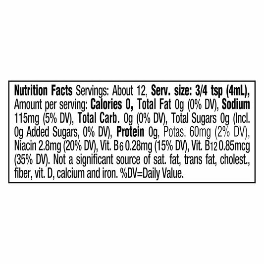 liquid water enhancer concentrate (3/4 tsp per 12 oz of water)