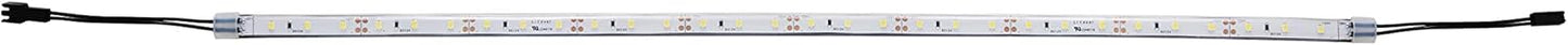 Litever Under Cabinet LED Light Kit – Warm White 2700K Accent for Bookshelves, Curio Cabinets and Cozy Living Room Corners