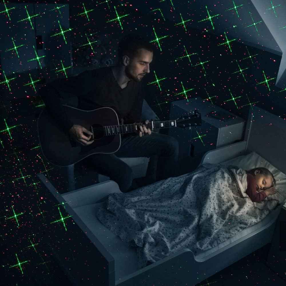 Lumilux Glow Star Projector – Flameless Family Safe Holiday Light, No Candle No Smoke Auto Timer for Pet and Kid Homes