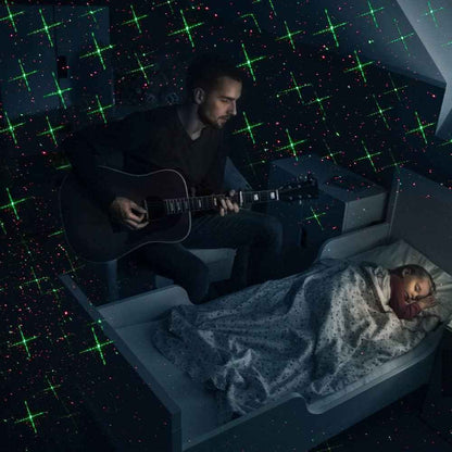 Lumilux Glow Star Projector – Flameless Family Safe Holiday Light, No Candle No Smoke Auto Timer for Pet and Kid Homes