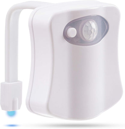 LooLume Toilet Night Light – Motion Activated Bathroom Light, No Flame, No Switch Needed