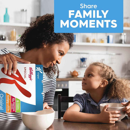 Kellogg's Special K Original Cereal – Wellness Pantry Staple for Weight-Management Routines, Ready-to-Eat Breakfast with 11 Vitamins and Minerals