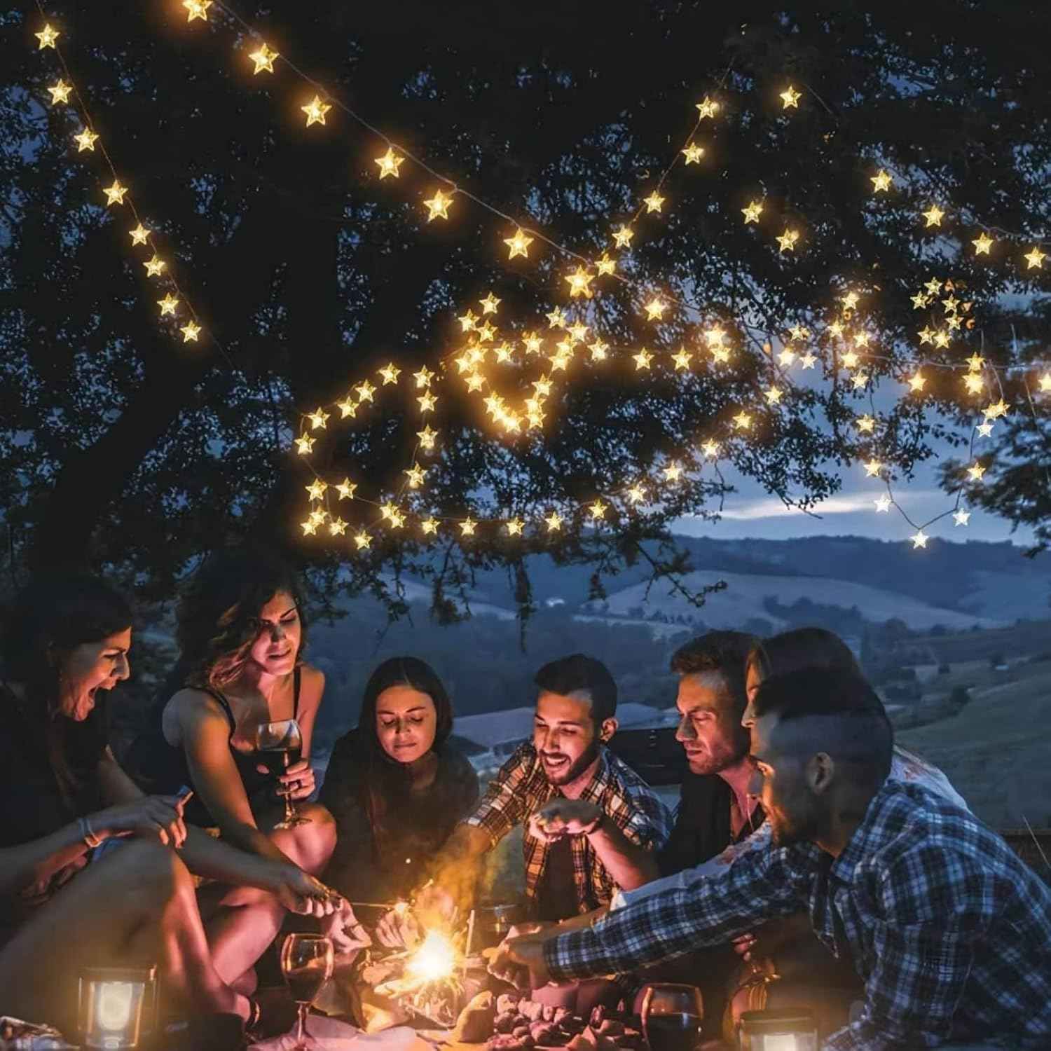 Starlite Star String Lights – Understated Warm White Accent for Intentional, Clutter-Free Spaces