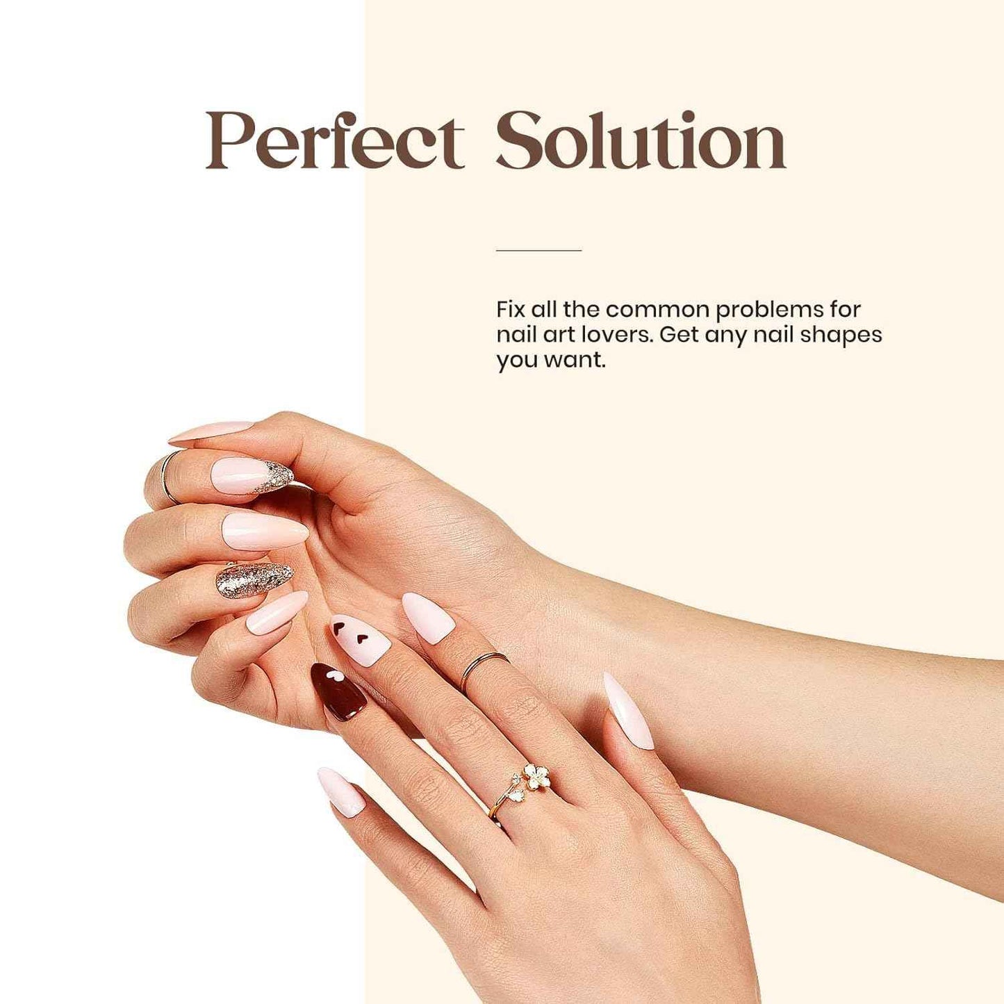 Beetles 3-Minute Gel Nail Kit – Quick 10-Minute Manicure for Busy Work-from-Home Schedules