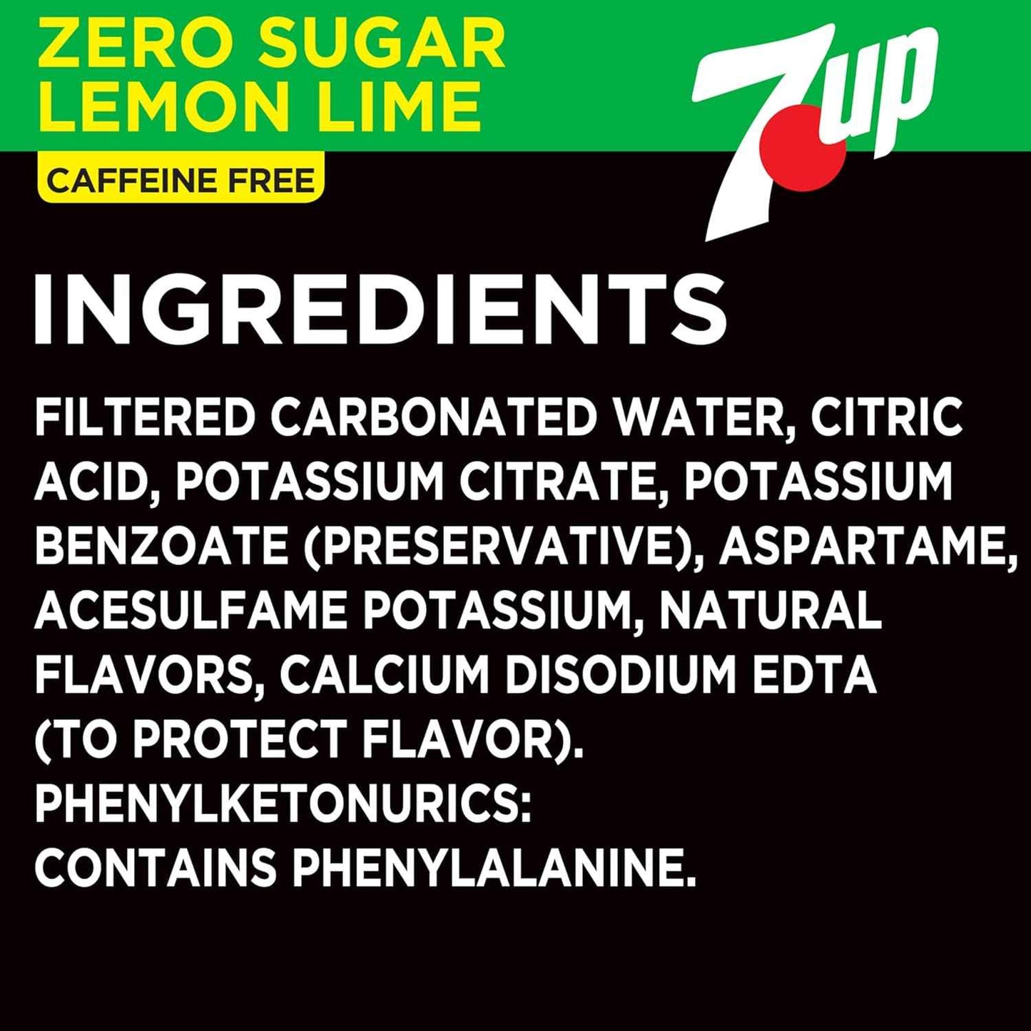7UP Zero Sugar Soda, 12-Pack Cans – Office Break Room Refreshment for Afternoon Focus