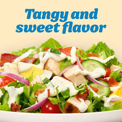 Kraft Chunky Blue Cheese Dressing – Clean-Label Salad Topper for Lower-Sugar Meal Prep and Mindful Eating