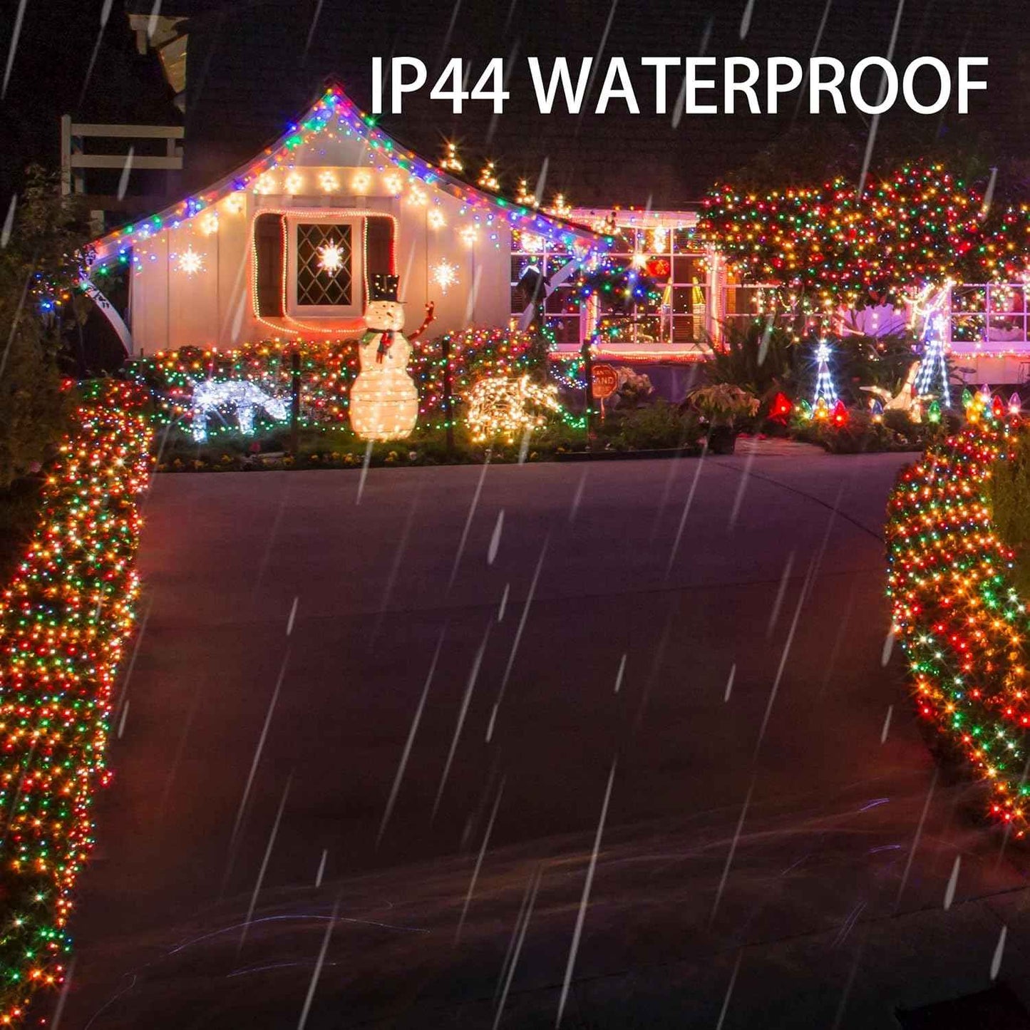 Dazzle Bright Multi-Color Solar Fairy Lights – Romantic Valentine's Day Gift for Her, Waterproof Outdoor String Lights