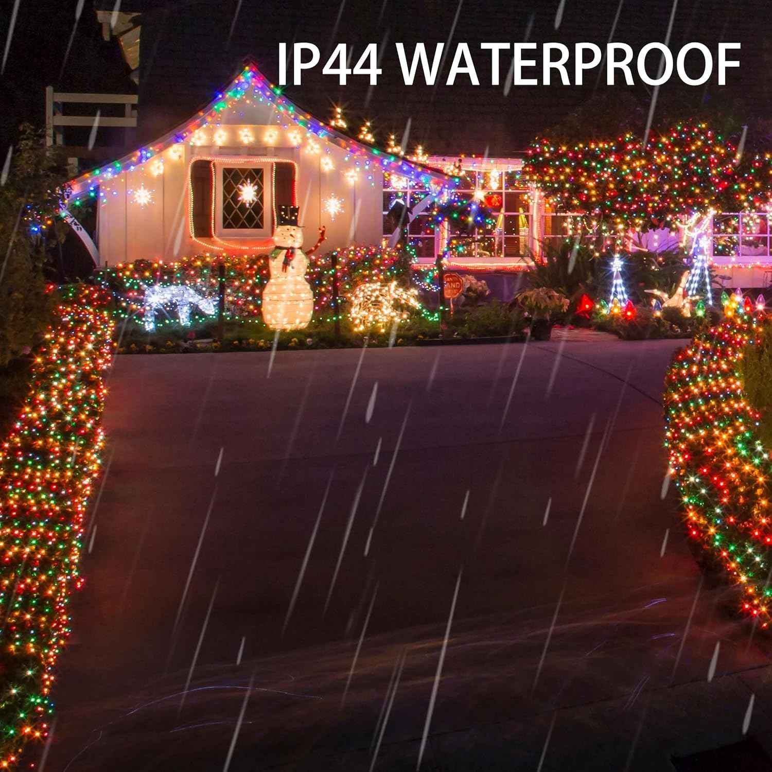 Dazzle Bright Multi-Color Solar Fairy Lights – Romantic Valentine's Day Gift for Her, Waterproof Outdoor String Lights