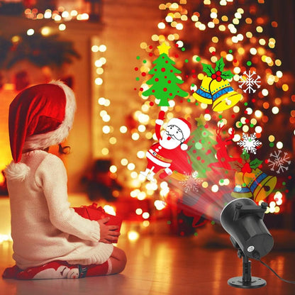 Lumaflair AuraGlow LED Pattern Projector – Bedroom Aesthetic Accent Light for Holiday and Everyday Home Styling