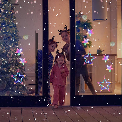 Lumalights Flameless Christmas Window Lights – Cool-to-Touch LED Decor Safe for Kids, Pets & Curtains