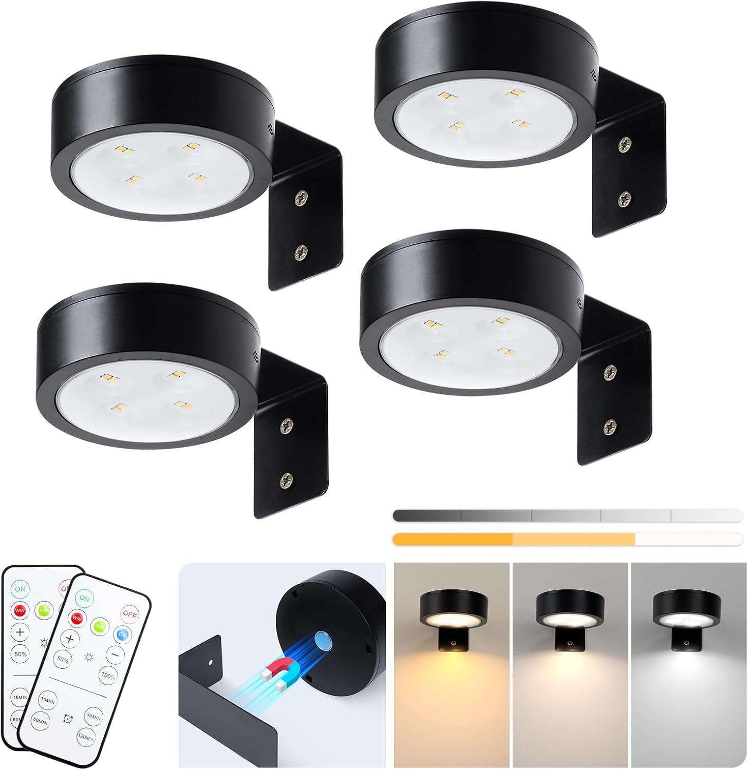 Lumena Picture Light – Clean Line Wall Accent for Intentional Spaces, Cordless LED with Hidden Mount