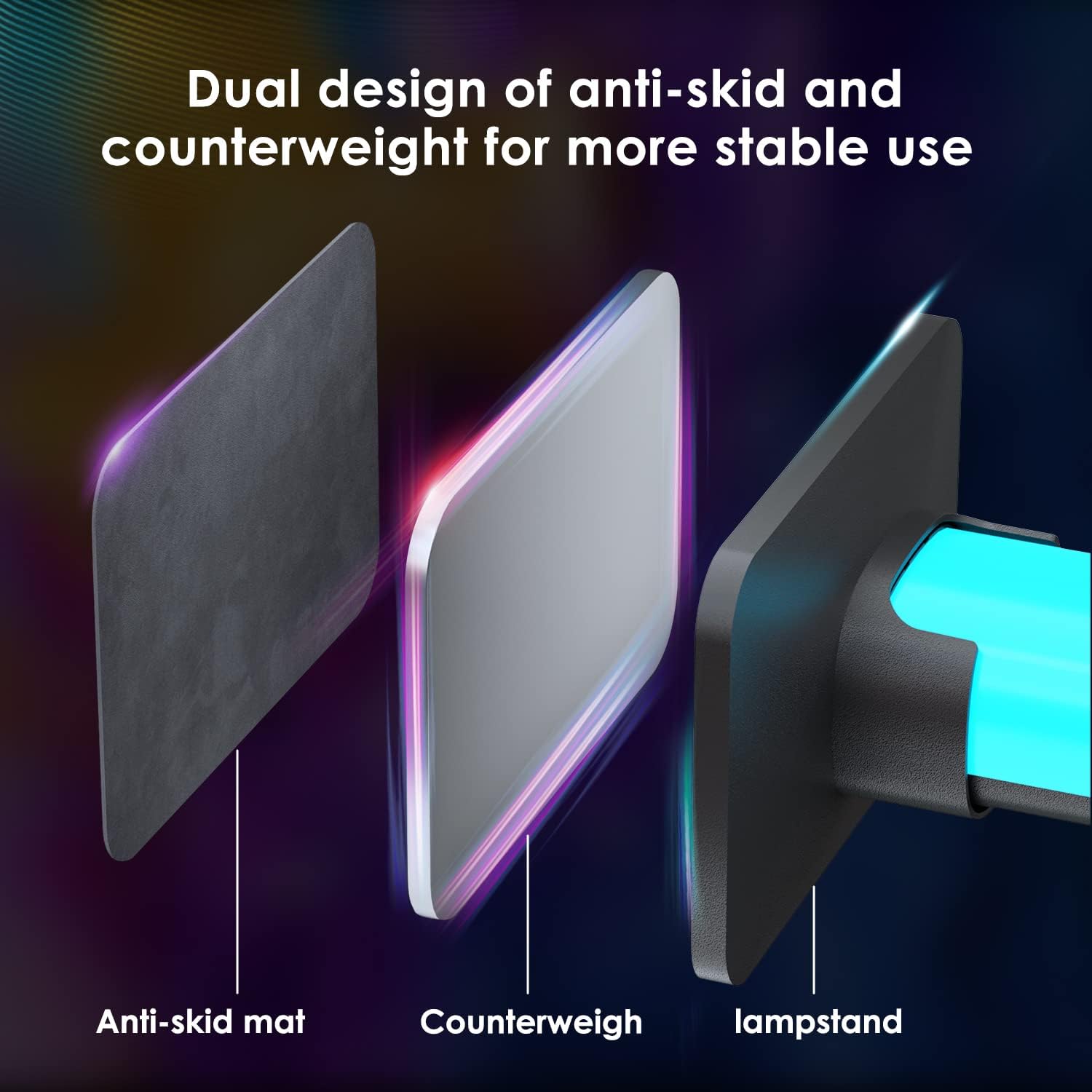 LUMI RGB Light Bar – Living Room Accent Lighting with 16 Million Color Scenes