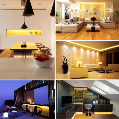 LUMIFLEX Aura 3mm COB LED Strip – Thoughtful Housewarming Gift for Couples, Warm White Dotless Tape Light