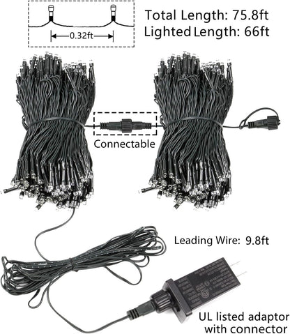 Lumify 29V UL-Certified String Lights – Cool-to-Touch Kids and Pet Safe Bedroom Night Light Replacement