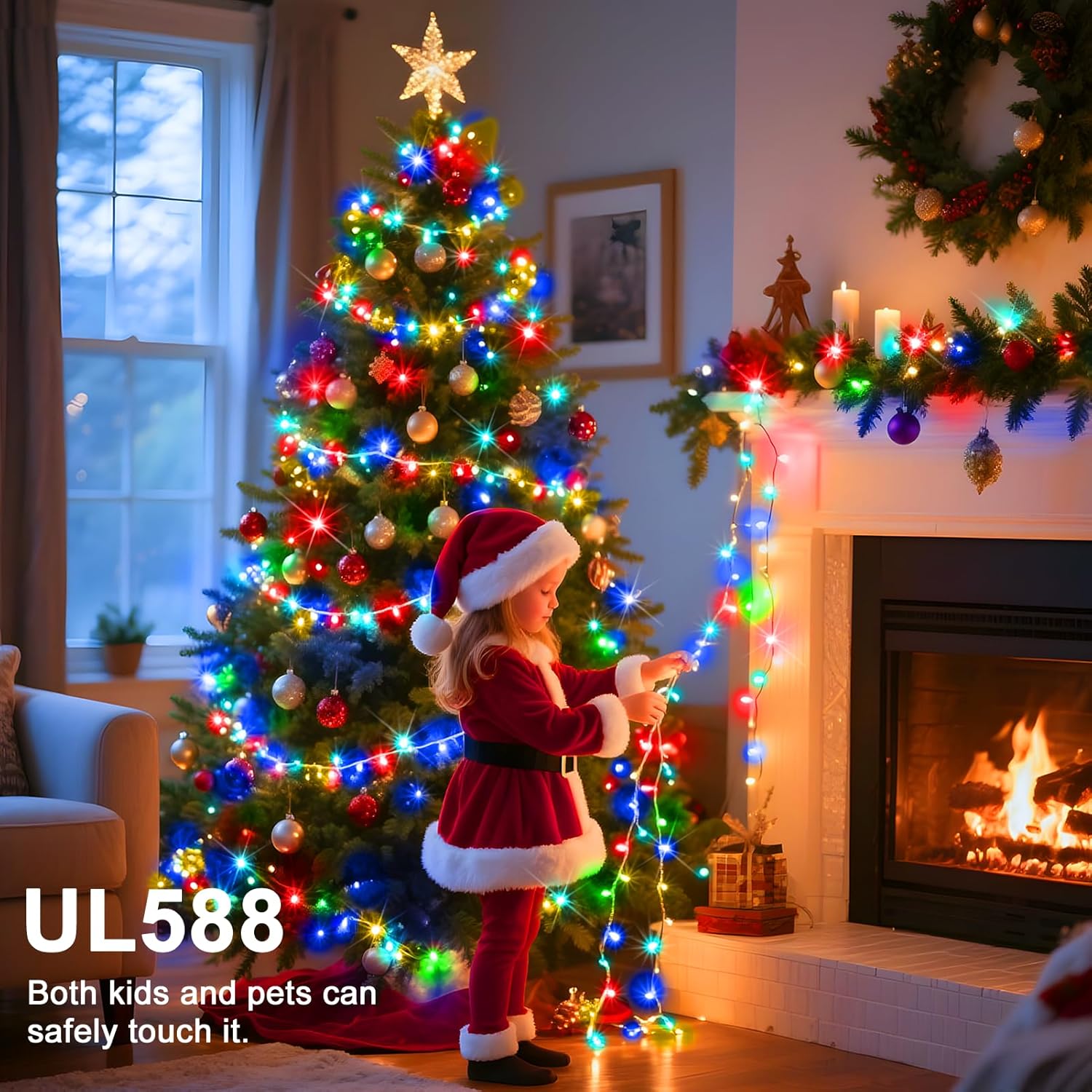 Lumify 328ft LED String Lights – Thoughtful Housewarming and Birthday Gift for Her