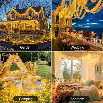 Lumify Flameless String Lights – Cool to Touch Battery LED Lights Safe Around Kids and Pets