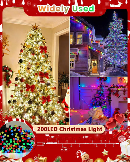 LumifyHome RGB String Lights – Living Room Aesthetic Decor, 82ft Color Changing Mood Lights with App
