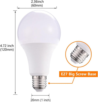 LuminWick RGB Night Light Bulb – Safe Nursery Sleep Light with One-Button Night Mode and 16 Color Options