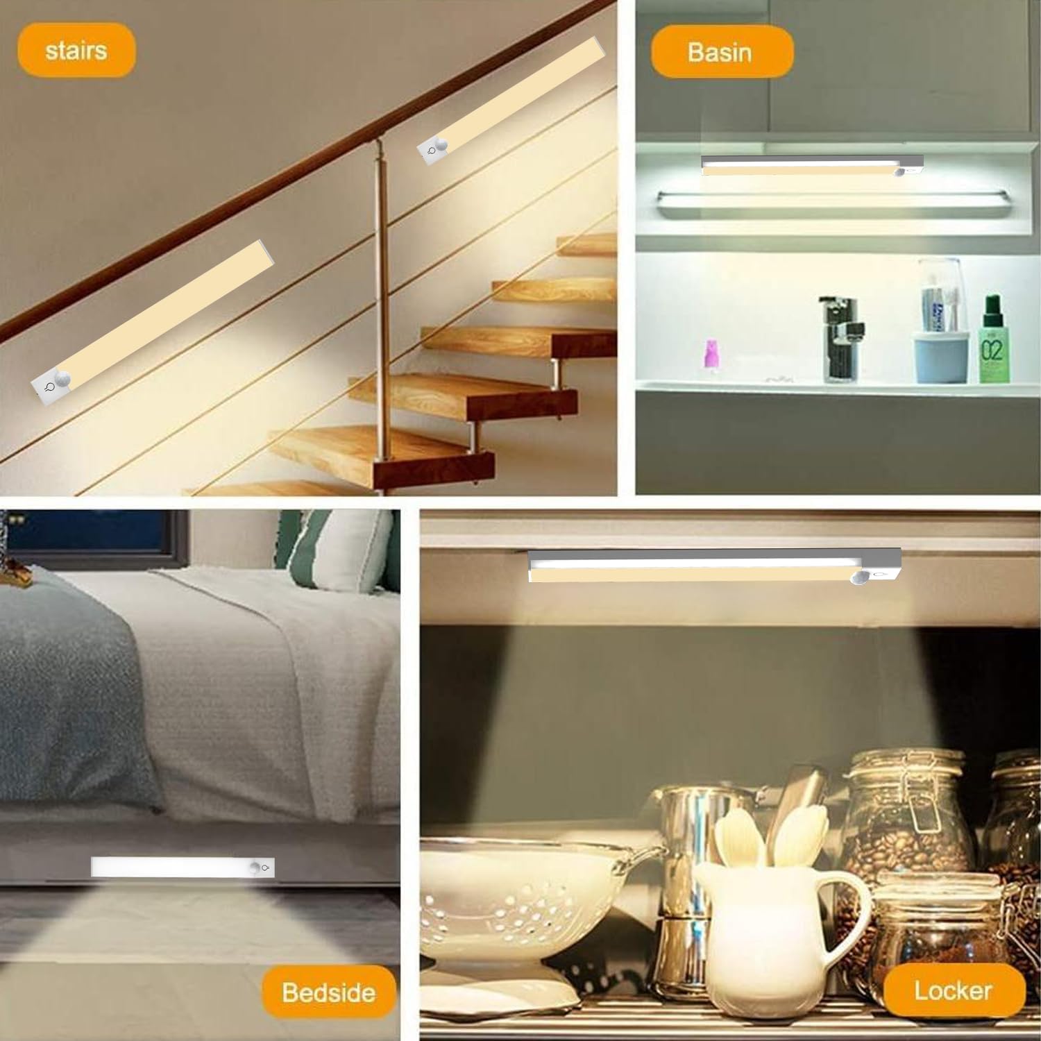 LuminWick Slim Light – 0.47-Inch Ultra-Low Profile LED for Clean Under Cabinet Lines