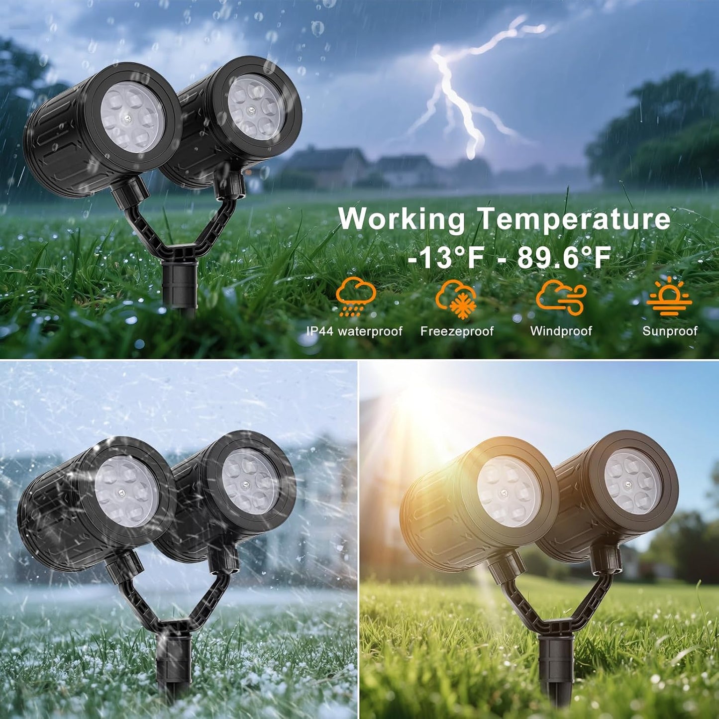 LUMIORA WinterGlow Snowflake Projector – Flameless Smokeless Holiday Lighting, Safe Around Kids and Pets