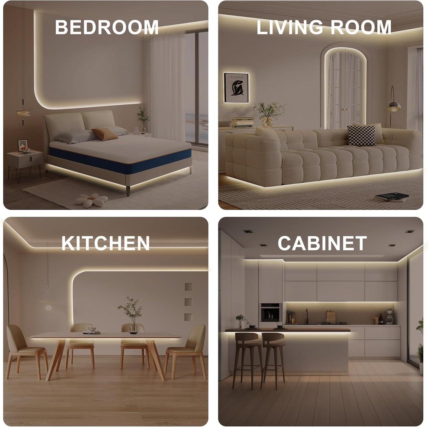 Lumistrips COB LED Strip Light – Clean Linear Lighting for Uncluttered, Intentional Spaces