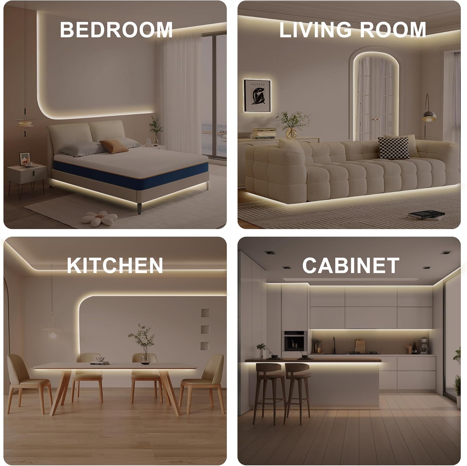 Lumistrips COB LED Strip Light – Clean Linear Lighting for Uncluttered, Intentional Spaces