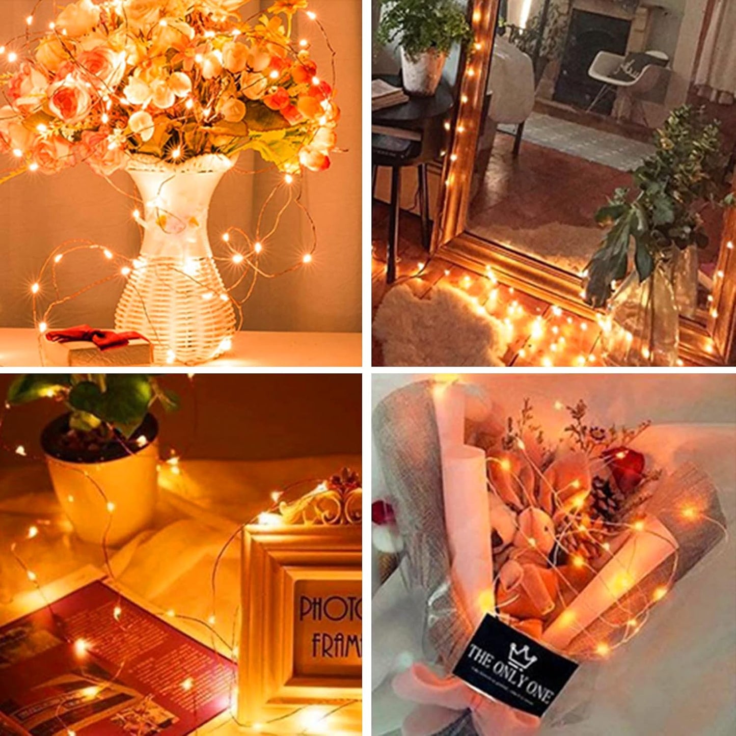 LumNest Battery Fairy Lights – Nursery Nightlight Glow, Safe Low Voltage 200 LED Set