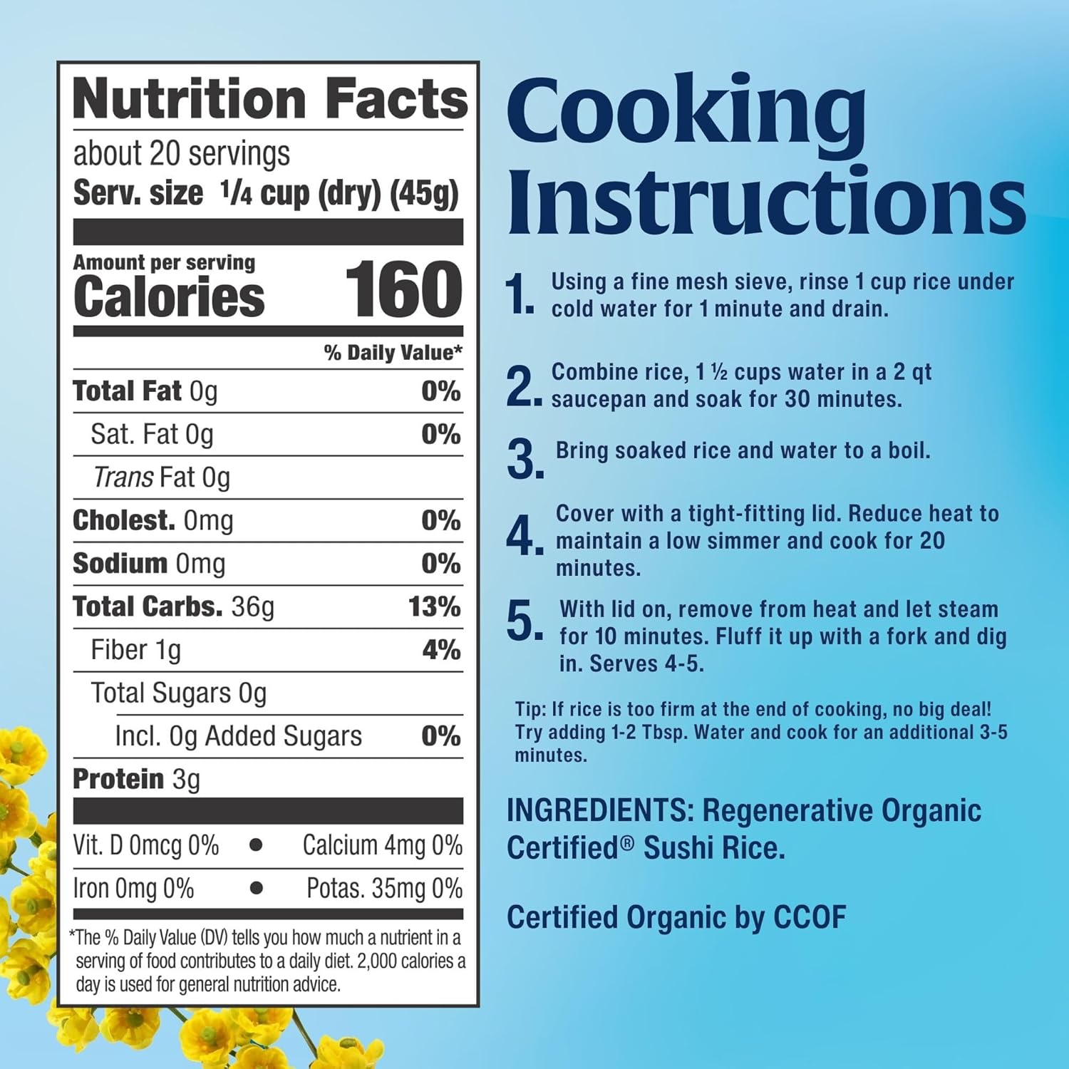 Lundberg Organic Sushi Rice – Mindful Gluten-Free Pantry Staple for Nourishing Home Meals