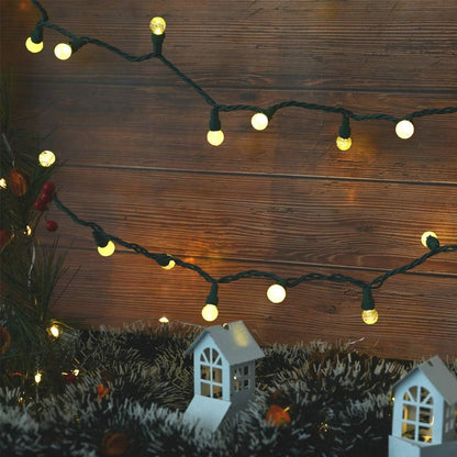 LYCKLIG Globe String Lights – Thoughtful Birthday Gift for Her, Warm White Glass Globe Fairy Lights for Home Decor Lovers