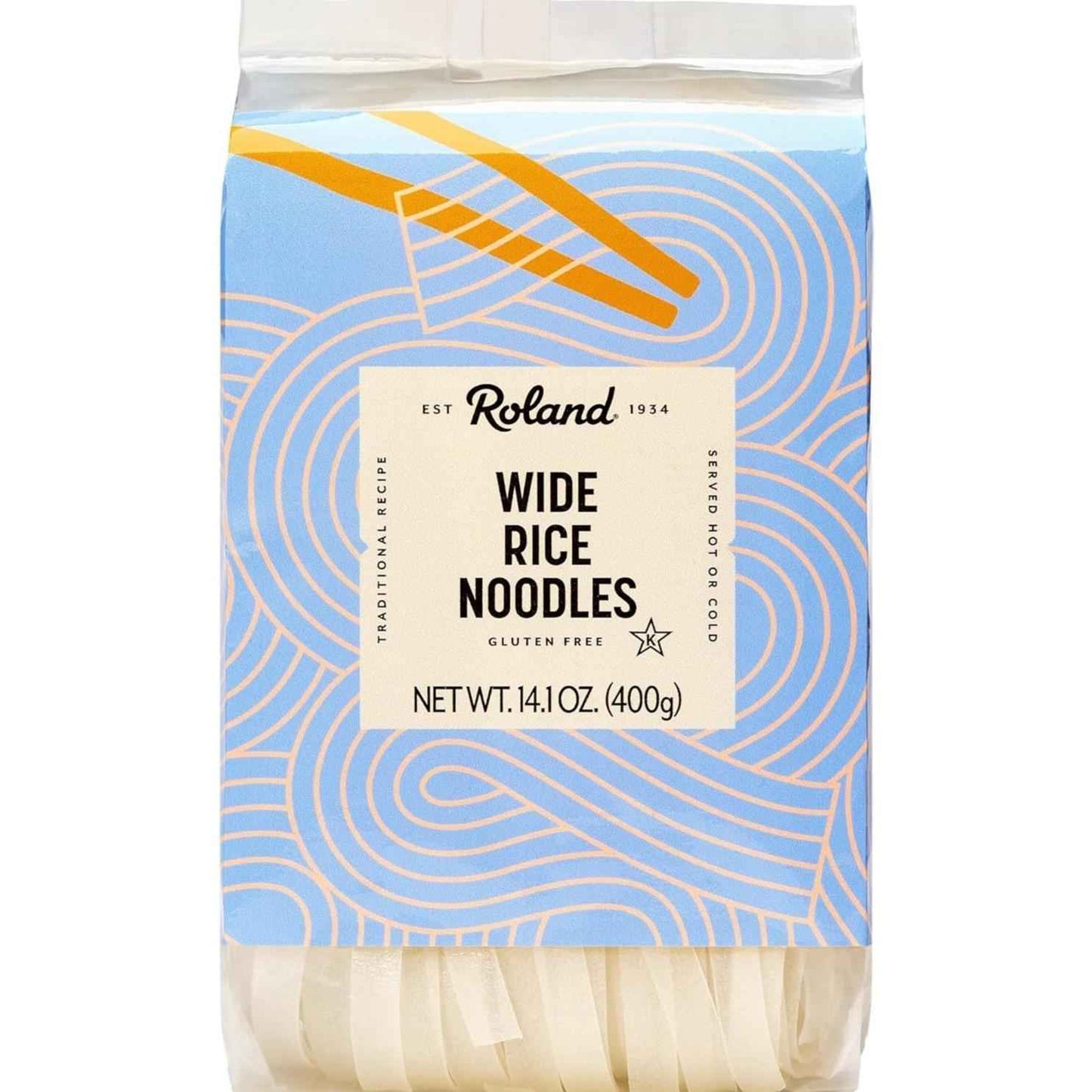 Roland Foods Wide Rice Noodles – Two-Ingredient Pantry Essential for the Intentional, Uncluttered Kitchen
