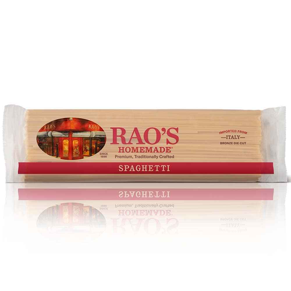Rao's Homemade Spaghetti Pasta – Clean Two-Ingredient Pasta for Wholesome Home Cooking, 16 oz