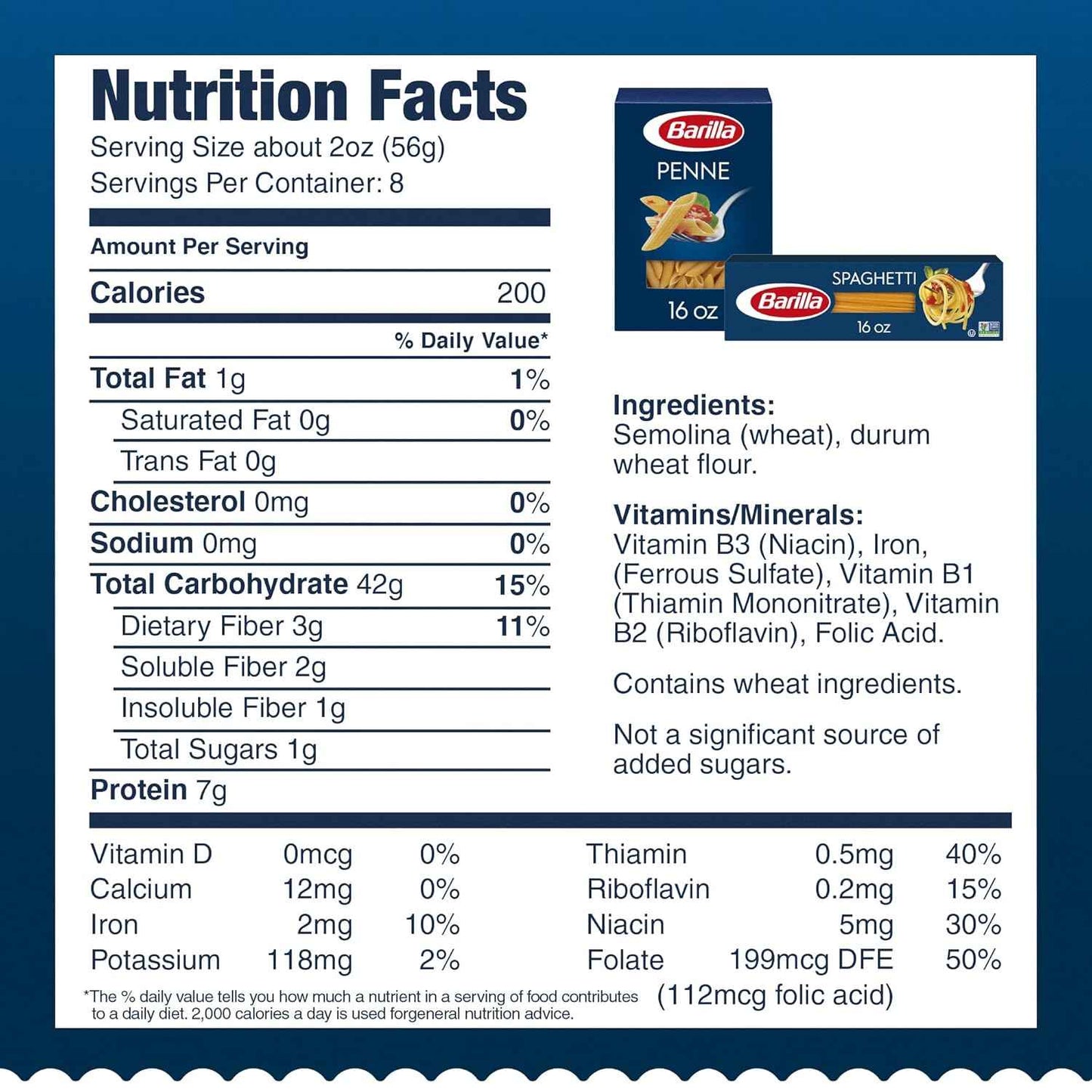 Barilla Penne & Spaghetti Variety Pack (8 Boxes) – Quick 10–12 Minute Pasta for Efficient Weeknight Meal Prep