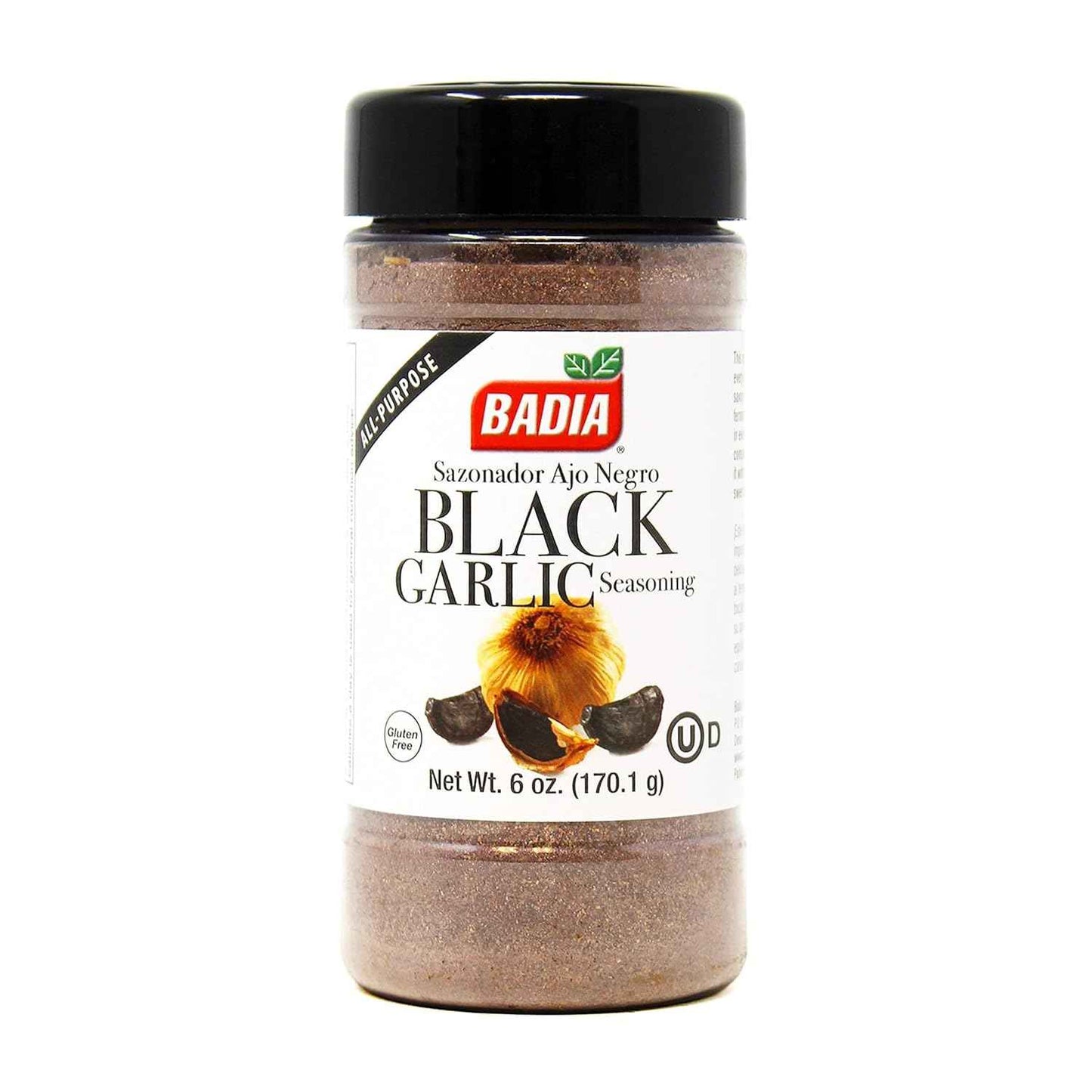 Badia Black Garlic Seasoning, 6 oz – Grilling & BBQ Rub for Steaks, Chicken & Smoked Meats Outdoors