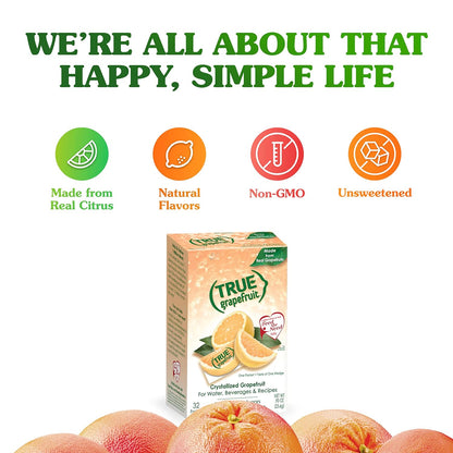 made from real grapefruit juice and natural oils (grapefruit and orange variants)
