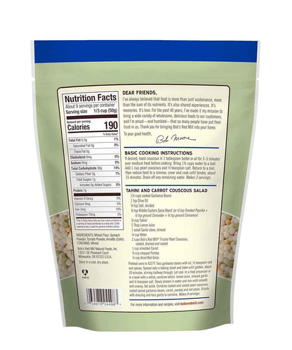 Bob's Red Mill Tri-Color Pearl Couscous – Artisan Pantry Gift for Mediterranean Cuisine Lovers