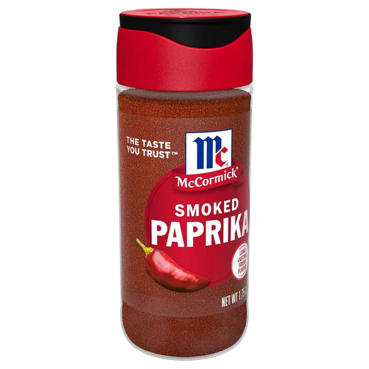 McCormick Paprika Spice – Backyard Grilling Essential for Smoker and BBQ Rubs, Bold Red Color for Plated Meats