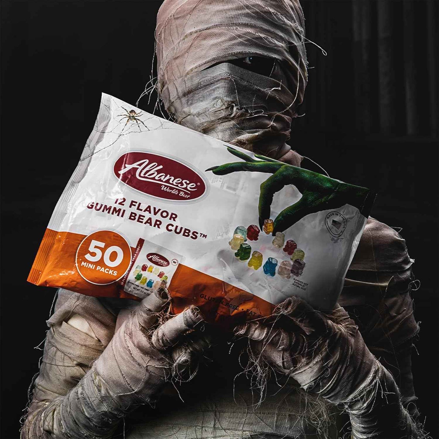 Albanese World's Best Spellbinding Gummi Bear Cubs Bulk Bags – Gluten Free Fat Free Trick or Treat Handouts for Children