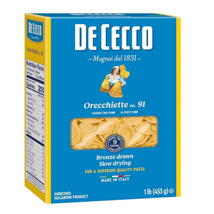 De Cecco Acini Di Pepe No. 78 Pasta – Wholesome Durum Wheat Pasta for Mindful Home Cooking, 16 Oz