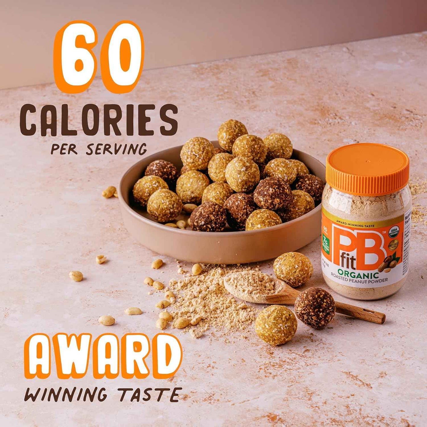 PBfit Organic Peanut Butter Powder – 3-Ingredient Clean Pantry Staple