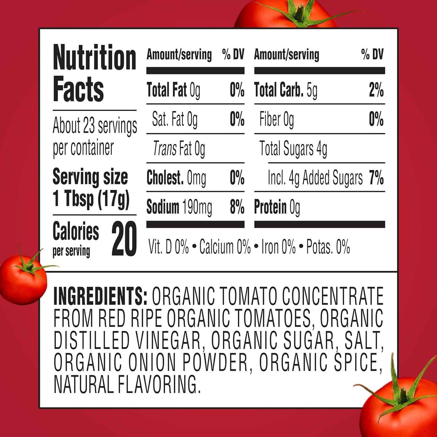Heinz Organic Ketchup for Mindful Eating, No-GMO Sugar-Sweetened Tomato Sauce for Health-Conscious Households